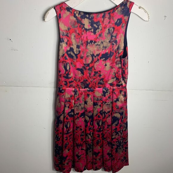 Anthropologie Eva Franco Red Elegant Sleeveless Mini Dress - Picture 3 of 3